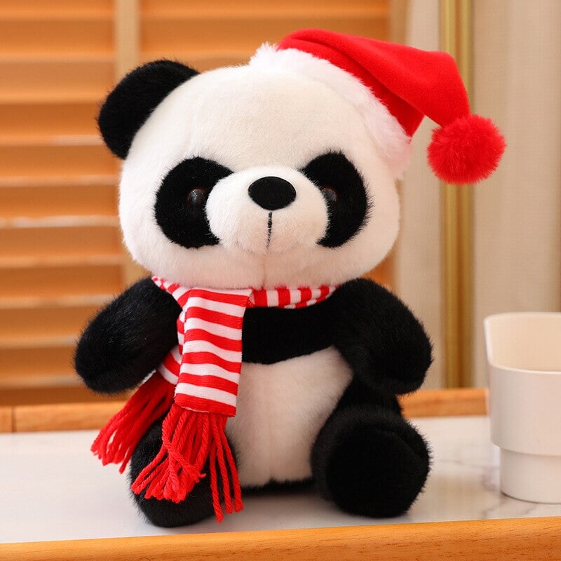 Christmas Santa Panda Plushies