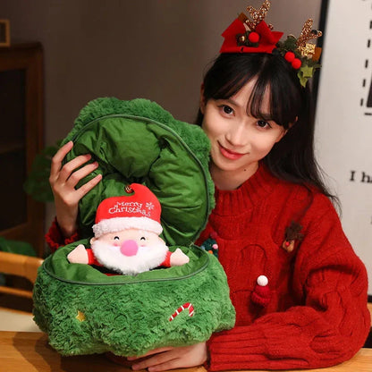 Christmas Tree Santa Rudolph Plushie Collection