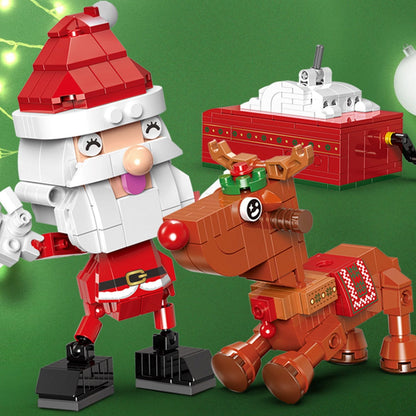 Christmas Village Rotating Mechanics Building Sets