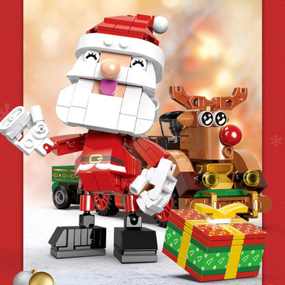 Christmas Village Rotating Mechanics Building Sets