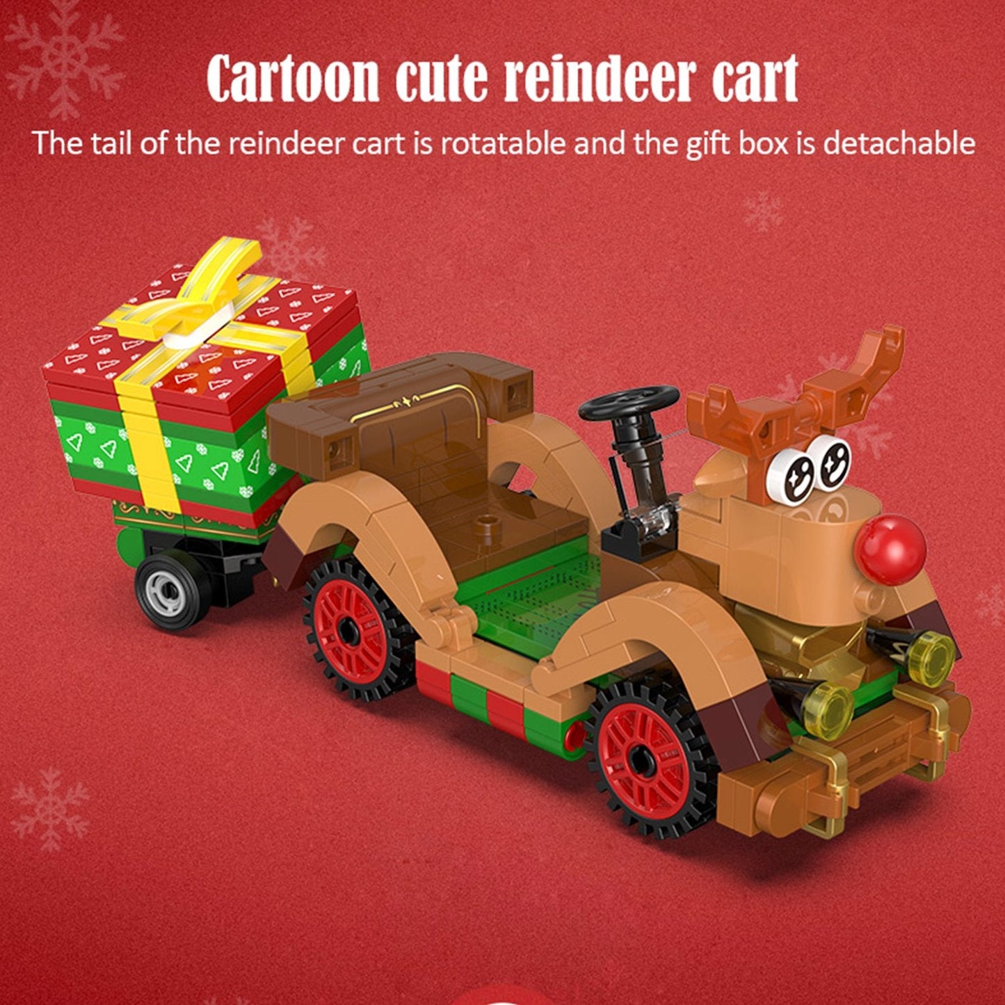 Christmas Village Rotating Mechanics Building Sets