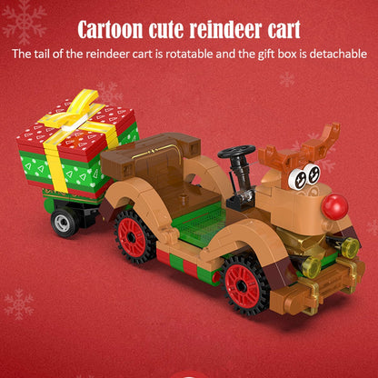 Christmas Village Rotating Mechanics Building Sets