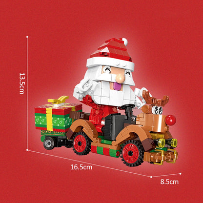 Christmas Village Rotating Mechanics Building Sets
