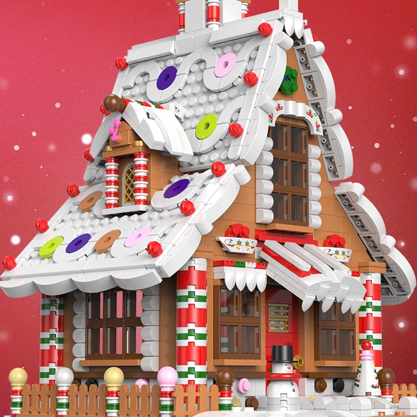 Christmas Village Rotating Mechanics Building Sets