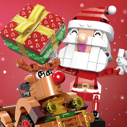 Christmas Village Rotating Mechanics Building Sets
