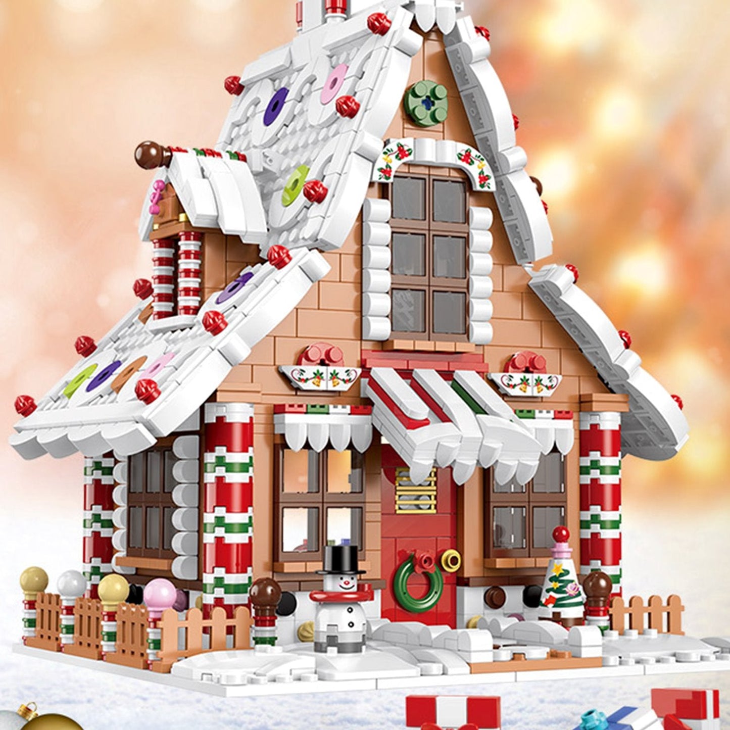 Christmas Village Rotating Mechanics Building Sets