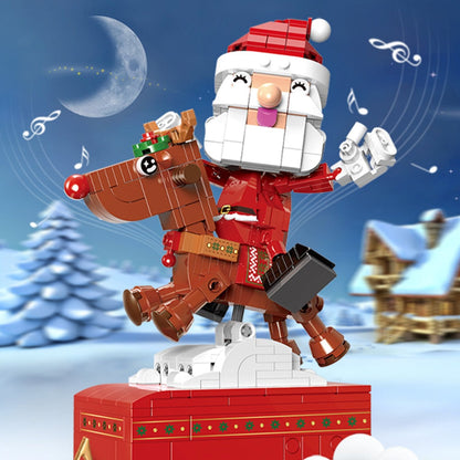 Christmas Village Rotating Mechanics Building Sets