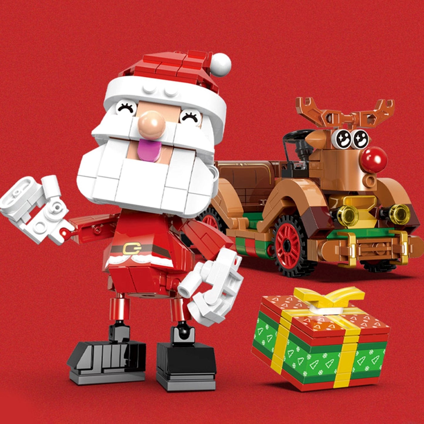 Christmas Village Rotating Mechanics Building Sets