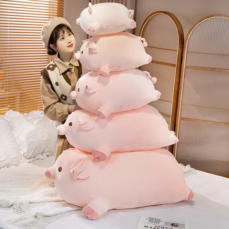 Chubby Chonky Pink Piggy Plushies | NEW