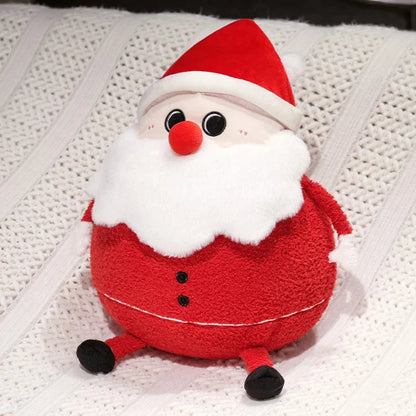 Chubby Christmas Tree Reindeer Santa Snowman Plushies