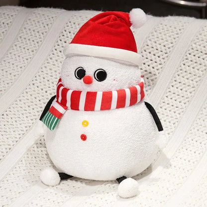 Chubby Christmas Tree Reindeer Santa Snowman Plushies