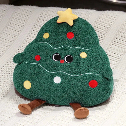 Chubby Christmas Tree Reindeer Santa Snowman Plushies