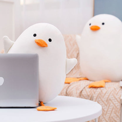 Chubby Kawaii Seagull Plushie