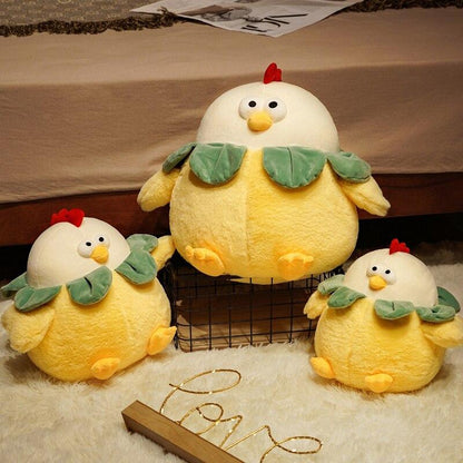 Chubby Round Chicken Plush