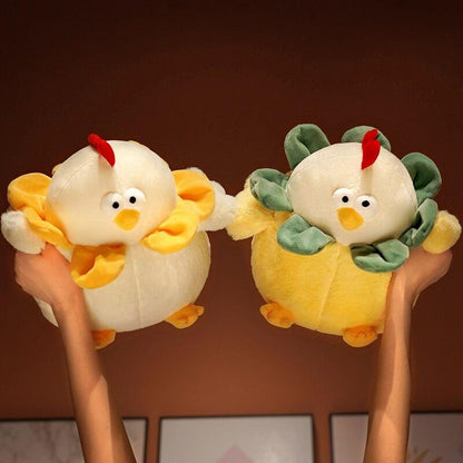 Chubby Round Chicken Plush