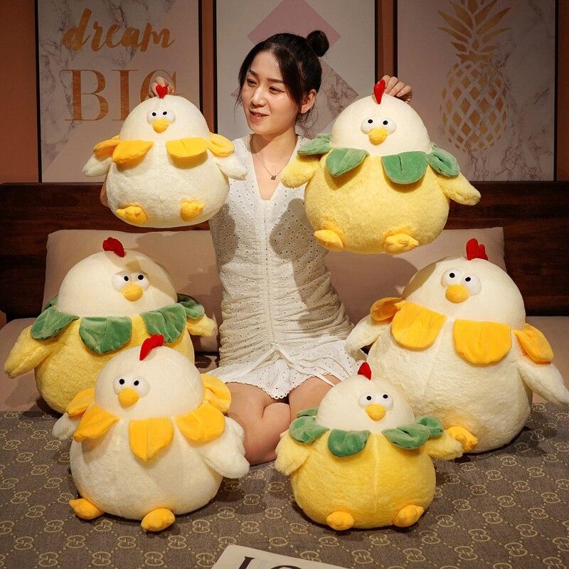 Chubby Round Chicken Plush