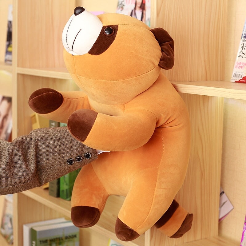 Cooper the Brown Raccoon Plushie