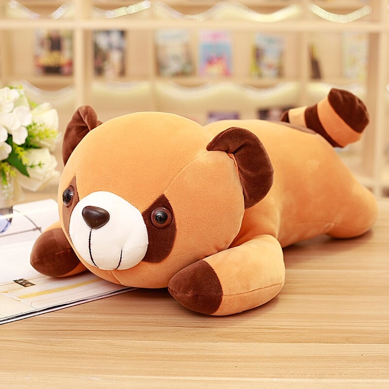 Cooper the Brown Raccoon Plushie