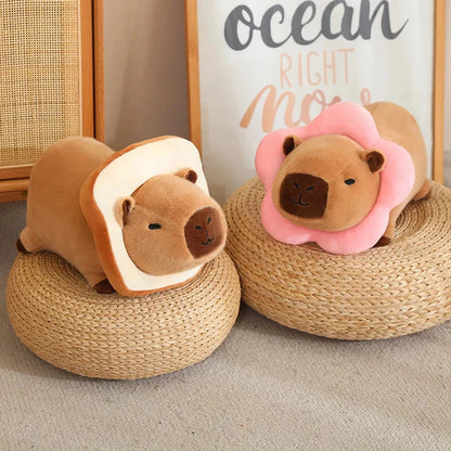 Cosplay Laying Capybara Animal Plush