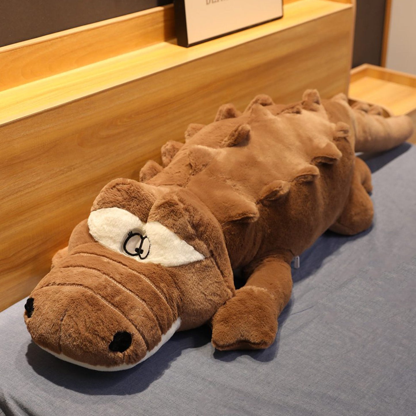Giant Crocodile Companion Plush