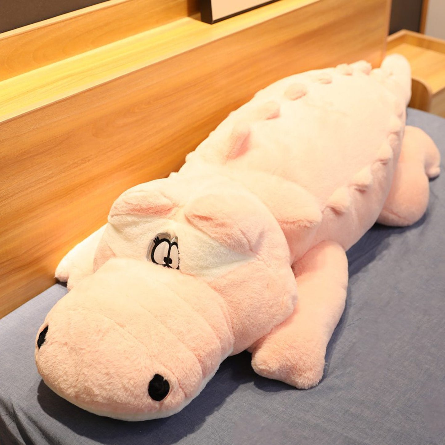 Giant Crocodile Companion Plush
