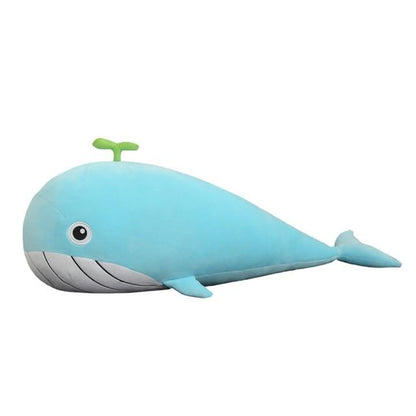A Pod of Cuddly Whale Plushies