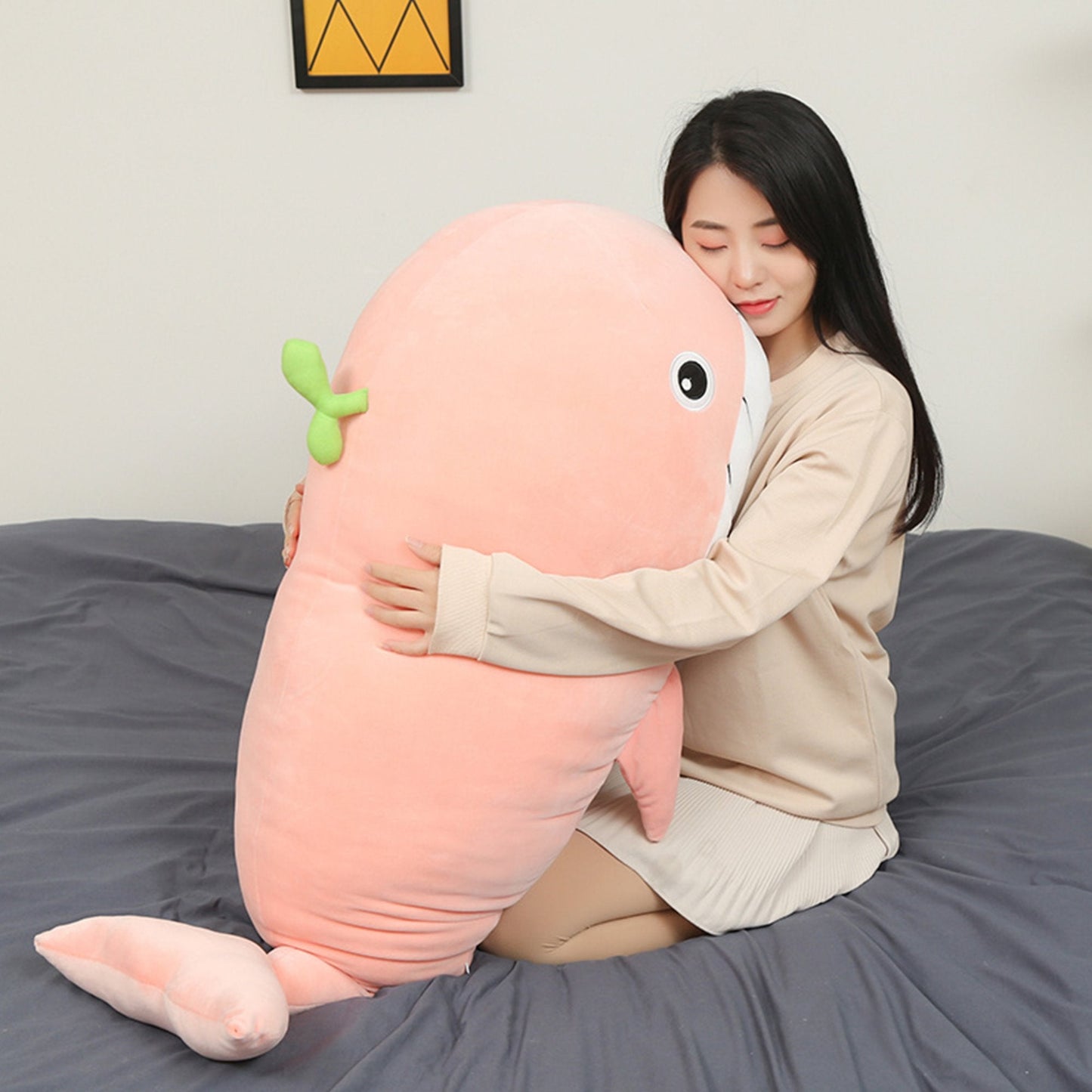 A Pod of Cuddly Whale Plushies