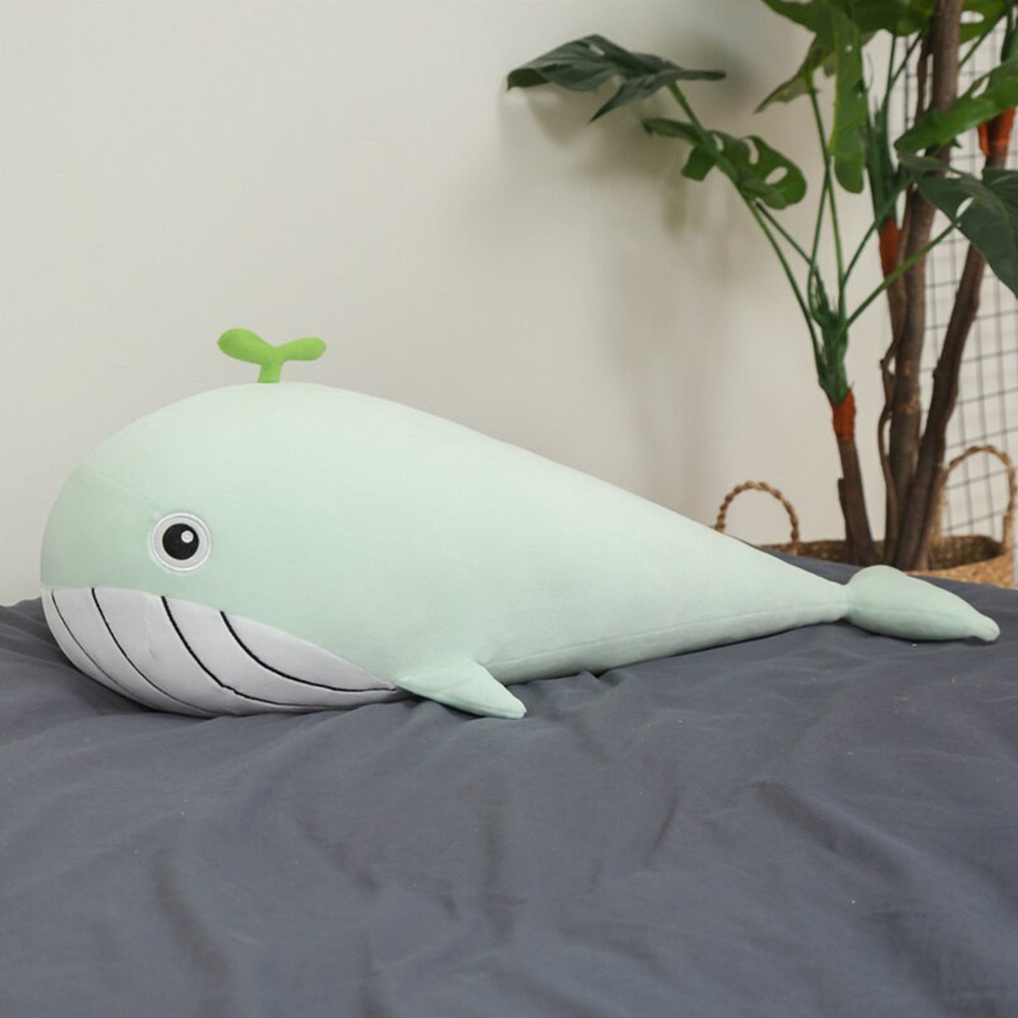 A Pod of Cuddly Whale Plushies