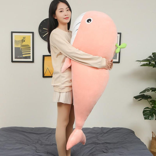 A Pod of Cuddly Whale Plushies