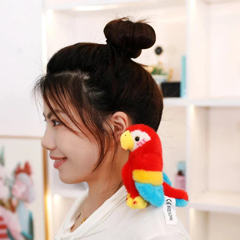 Cute and Colourful Parrot Plushie