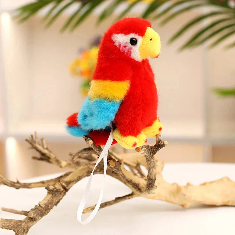 Cute and Colourful Parrot Plushie