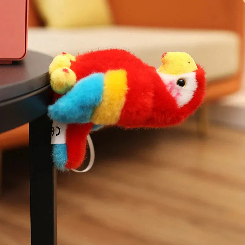 Cute and Colourful Parrot Plushie