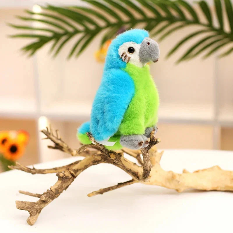 Cute and Colourful Parrot Plushie