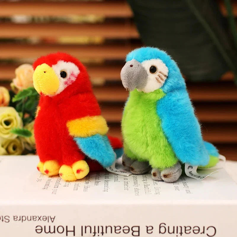 Cute and Colourful Parrot Plushie