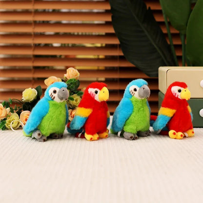 Cute and Colourful Parrot Plushie