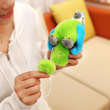 Cute and Colourful Parrot Plushie