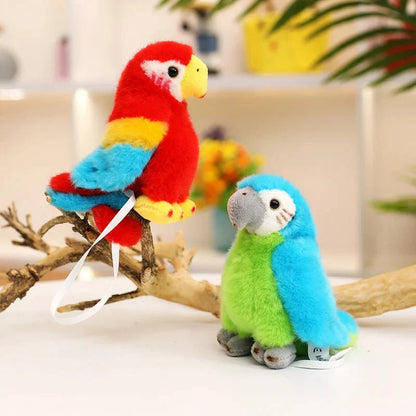 Cute and Colourful Parrot Plushie