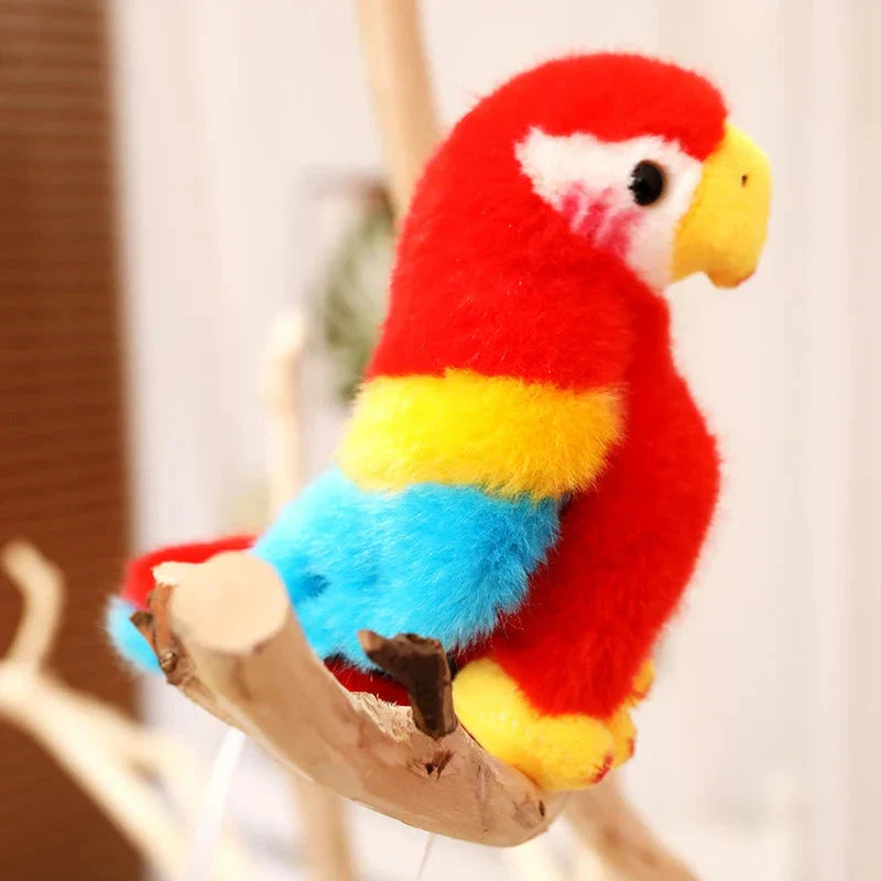 Cute and Colourful Parrot Plushie