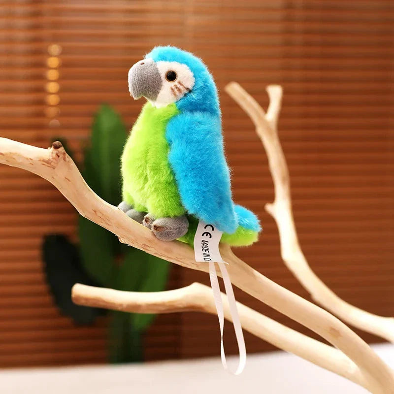 Cute and Colourful Parrot Plushie
