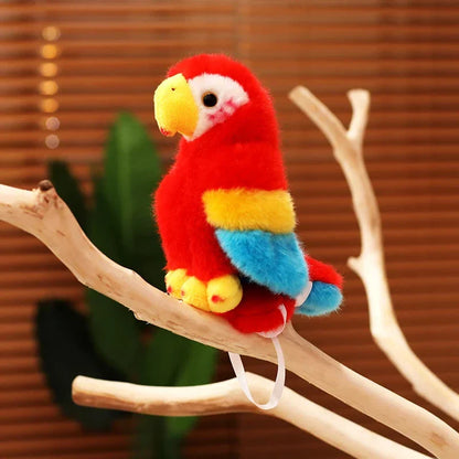 Cute and Colourful Parrot Plushie