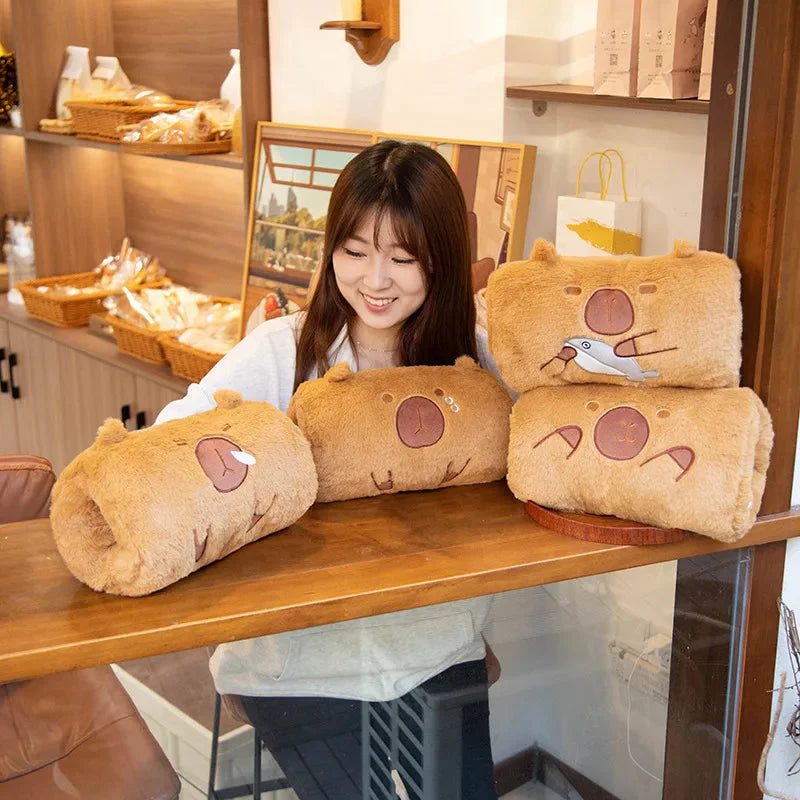 Cute Capybara Hand Warmer Plushies