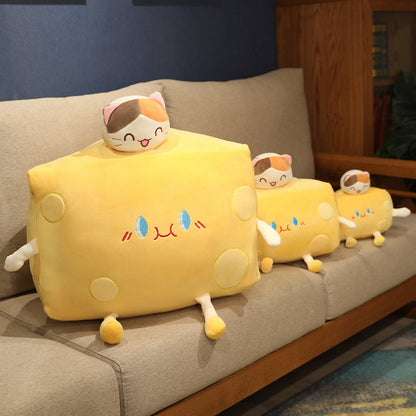 Cute Cheese Block Plushie