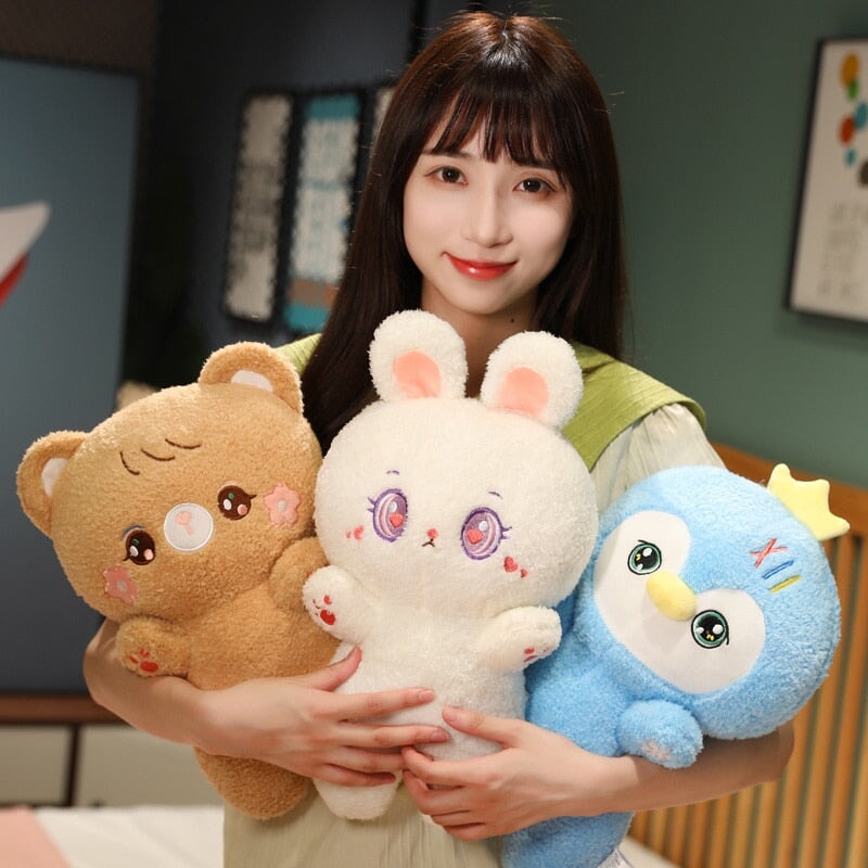 Cute Fluffy Animal Plushie Mascots