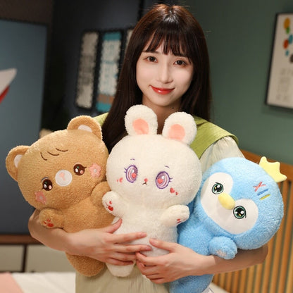 Cute Fluffy Animal Plushie Mascots