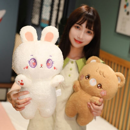 Cute Fluffy Animal Plushie Mascots