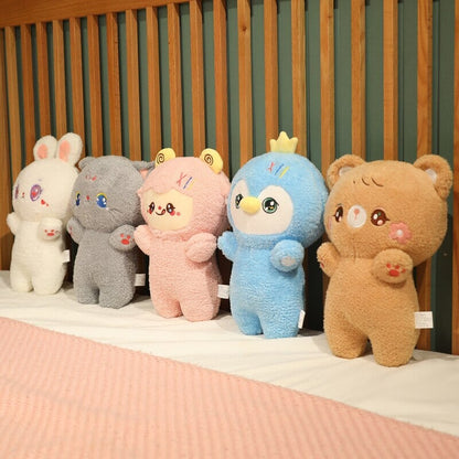 Cute Fluffy Animal Plushie Mascots