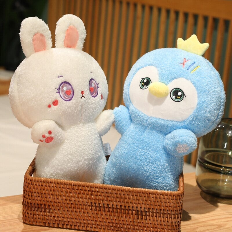 Cute Fluffy Animal Plushie Mascots