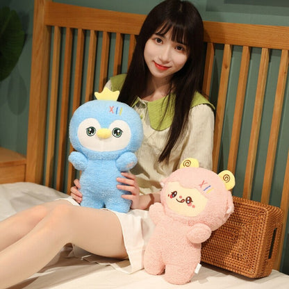 Cute Fluffy Animal Plushie Mascots