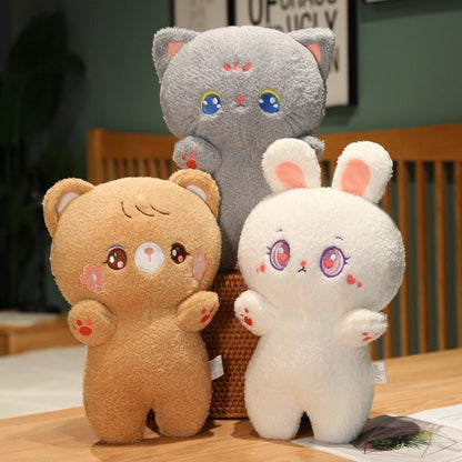 Cute Fluffy Animal Plushie Mascots