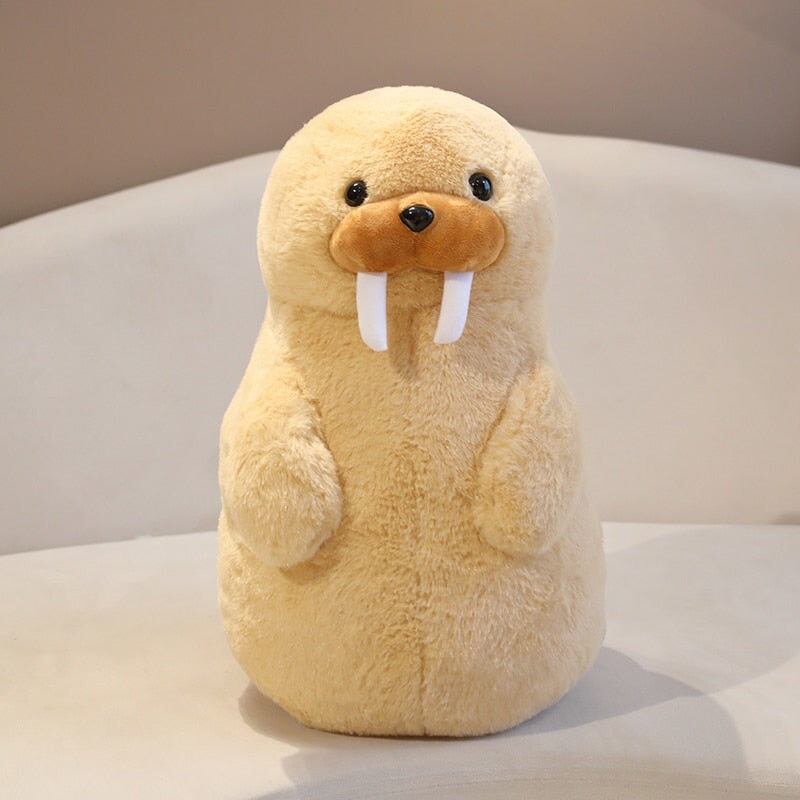 Cute Fluffy Penguin Walrus Plushies